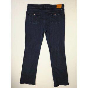Lucky Brand ORTA 33X33 Womens Size 16/33R Lolita Boot Blue Denim 5 Pocket Jeans